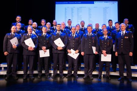 Slavnostna podelitev listin o napredovanju v čine gasilski častnik, višji gasilski častnik in visoki gasilski častnik (54)